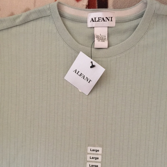 NWT Alfani short sleeved shirt - Picture 2 of 6